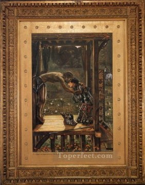 エドワード・バーン・ジョーンズ Painting - 慈悲深い騎士ラファエル前派サー・エドワード・バーン・ジョーンズ
